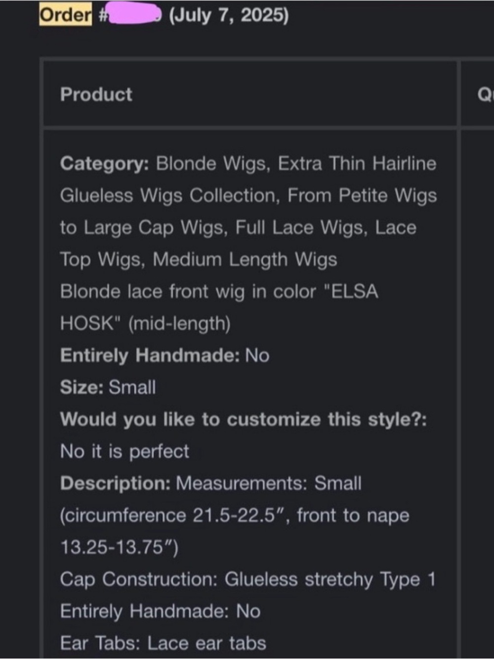 HAIRALICIOUS | Elsa Hosk Human Hair HD Lace Glueless Wig 22” Small - Picture 10 of 14